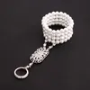 Fashion 1 Pieces Bridal The Great Gatsby 1920s Chain for Wedding Jewelry Stretch Bracelet Lady And Girls' Gift