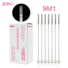 Disposable 100PCS 9M1 9RM Tattoo Needles Steril Body Piercing Needles Engångspunkturnål för tatueringsnål