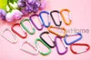 Carabiner keyring metal carabiner سلسلة مفاتيح سلسلة مفاتيح مفاتيح الخطاف لليوع الرياضي في الهواء الطلق d 56*29mm b 60*28mm شكل ألومك الألومنيوم