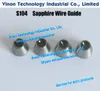 Ø0.17mm EDM Wire Guide (safir) S104 3080214, Övre dörrar B (safir) 0,17 mm 0205669 för AQ, A, EPOC EDM Machine EDM Sapphire Guide d = 0,17 mm
