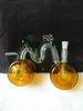 The new bike transparent glass water bottle Wholesale Glass bongs Oil Burner Glass Water Pipes Oil Rigs Smoking Free