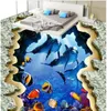 Niestandardowe tapety do zdjęć / mural PVC Tapeta / Tapeta 3d / Undersea World Shell / Łazienka / WC / KTV / Hotel / Kuchnia