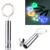 20 batterie à LED Bouche à vin bouchon de bouteille de vin de cuivre bricolage bricolage LED String Lampe de fée Strip Lampe de nuit Décoration de la fête d'extérieur