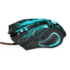 6D USB Wired Gaming Mouse 3200DPI 6ボタンLED PC LAPTOP255H用光学プロフェッショナルプロマウスゲーマーコンピューターマウス