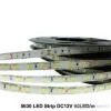 LEDストリップライト5M 5050 3528 5630暖かい白赤緑青RGBフレキシブル5Mロール300 LEDS 12V屋外リボン防水