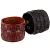 Hot koop echt koeienhuid lederen armband retro weven punk armband multi-layer mannen casual armband cowhide armband a898