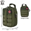 SinaraSoft Outdoor Tactical Medical First Aid Kit Ifak Utility Pouch Nödväska för Vest Belt Behandling Waist Pack EMT multifunktionell