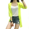 Long Chiffon Blouses Summer Women 2018 Fluorescent Sheer Shirt Tops Ladies Casual Cardigan Cover Up For Beach Wear Blusas mujer