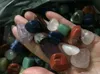 Dingsheng Natural Mieszane Chakra Kamienie żwir Kryształowy Kwarcowy spadł kamień żetony Amethyst Aventurine Jasper Lapis Lazuli do uzdrowienia Reiki