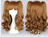 75 cm lange geteilte Lolita-Pferdeschwanz-Perücke mit lockigem, gewelltem Cosplay-Haar