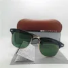 Haute qualité G15 verre lentille mode hommes femmes léopard cadre lunettes de soleil 51MM Vintage UV400 cercle miroir rond semi-sans monture Wholesa250A