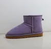 Envío Gratis 2017 Mini botas altas clásicas de cuero de alta calidad para mujer botas de nieve botas de invierno talla 35-44