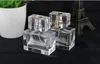 2018 Wholesale 30ML Glass Spray Bottles Clear Square Cosmetic Perfume Spray Bottles 1OZ Empty Glass Bottles 50Pcs Free DHL