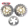 Arashi dla Suzuki GSXR 1100 1989 1990 Przedni tylny wirniki hamulcowe Disc GSXR1100 1989 1990 GSX R GSX-R 750 GSXR750 1989-1995