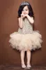 Vieeoase Girls Dress Flower Kids Clothing 2018 Autumn Fashion Set