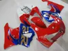 Hoge kwaliteit Verklei voor Honda CBR900RR CBR919 1998 1999 Rood Wit Blue Fairing Kit CBR919RR 98 99 BV35