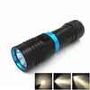 Waterproof Dive Underwater 80 Meter LED Diving Flashlight Torch Lamp Light Camping Lanterna With Stepless dimming