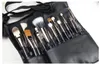 Nouveau support de brossage de maquillage de mode 22 poches STRAPE BLACK BELLE BAG SALON MAVEAU COSMETIC BROST Organisateur DHL Livraison GRATUITE