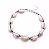 Moda Jóias Gargantilha Gargantilha Bohemian Shell Pingente Colar Punk Womens Boho Beach Collier Femme Bead Colares Presente