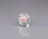 100 pièces/lot 5g forme ronde pot de crème cosmétique conteneur étui, bouteille en plastique présentoir poudre ombre à paupières compacte F050203