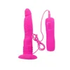 8 inch Long Anal plug Vibrator for Men butt plug G Spot dildo clitoris massage Suction cup gay toy Adult Sex Product for Women Y1890804