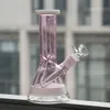 7,8 pouces en verre Bong avec verre downstem Bowl en verre épais Bongs 18mm Femme barboteur Water Pipe Banger Hanger