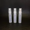 Bouteille de parfum en plastique Transparent gel 5ml, Mini atomiseur rechargeable 5CC, bouteilles de pulvérisation vides, bouteille d'emballage LX3168