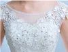 costomize 진짜 사진 새로운 도착 저렴한 흰색 간단한 패션 웨딩 드레스 2018 디자인 가운 Vestidos de Noiva 꽃