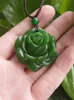 Natural-Green-Jade-Rose-Halsband-Pendant-Lucky-Amulet-Fashion-Smycken-Hot-001 Natural-Green-Jade-Rose-Halsband-Pendant-Lucky-Amule