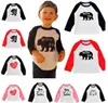 Ostern-Tageshäschen-Jungen-Mädchen-Baumwollbaby-T-Shirts T-Shirts Kleidung Cartoon beschriftet langärmliges Säuglings-T-Shirt-Butike-Säuglings-T-Shirt-Oberseiten