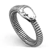 FANSSTEEL STAINLESS STEEL MENS JEWELRY PUNK RING VINTAGE SERPENT RING ANIMAL BIKER RING GIFT FOR BROTHERS FSR20W18337u1788525