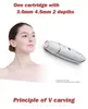 Tragbare Mini HIFU Gesichtslift Falten High Intensity Focused Ultraschall 3,0mm 4,5mm Behandlung Schönheit Ausrüstung