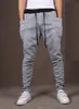 Новый 2017 Мужские Joggers Мода Гарем Брюки Брюки Брюки Брюки Хип-Хоп Стройные Подходящие Сфальники Мужчины Для бега Танца 8 Цветов Спортивные штаны M ~ XXL
