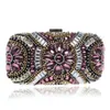 Dames Crystal Avondtas Retro Beaded Clutch Bags Bruiloft Diamond Beaded Bag Rhinestone Small Shoulder Tassen