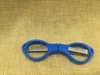 Lunettes de pêche pliantes ciseaux ligne de pêche en acier inoxydable coupe petite usine de ciseaux de 8 mots en gros