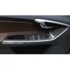 탄소 섬유 자동차 문 Armrest 패널 장식 커버 Volvo V60 S60 XC60 자동 인테리어 액세서리