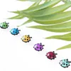 6Pcs Lovely Ladybug fridge magnets home decor Creative refrigerator Magnetic sticker Room Message Sticker Microwave Magnetic Sticker