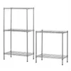 2018 Hot Sales Storage Houders Rekken Verwisselbare Montage Vloer Standing Carbon Steel Storage Rack Silver