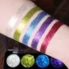 IMAGIC Glitzer-Lidschatten, kosmetischer gepresster Lidschatten, Diamant-Regenbogen-Make-up, gepresste Glitzer-Lidschatten-Palette, 5 Farben