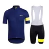 RAPHA équipe cyclisme manches courtes jersey cuissard ensembles nouveau 2019 vélo vêtements séchage rapide portable respirant U40907190I