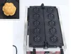 Sakura Waffle Machine Commercial Food Processing Equipment Electric Flower Shaped Waffles Maker Muffin Cake Machines Yaki Cake