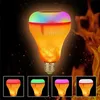 E27 Wireless Bluetooth Fire Light Bulb Music Playing Speaker LED RGB Music Flame Bulb Colorful Dimmable LED RGB lamp For led light bulbs