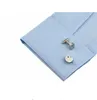 Заводские розничные запонки для мужчин латунный материал милый дизайн pacman Design Cuff Links Whole44228224689952