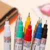 1 pcs marqueur métallique 8 couleurs à choisir 0.7mm extra fine ponctue peinture non toxique stylo permanent marqueur d'art bricolage