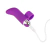 Секс 10 Режим USB Зарядки Пальца Обувь Вибраторы G Spot Nipple Клитор Стимулятор Массажер Массажер Пуля Вибратор Яйцо Секс-Игрушки для Женщин Y1893002