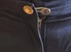 MenWomen Jeans Pants Fix Expanders Waist Stretch Extender Metal Button Lock DIY craft accessories 6pcsset5625554
