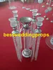 Ny stil Crystal Acrylic Beaded Wedding Centerpieces Flower Stand Table Decor for Wedding Event Party Decoration Best0287