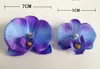 200 stücke 7 cm Hohe Simulationsanlage Mini Schmetterling Orchidee Kopf Braut Hochzeit Dekoration DIY Blume Anordnung Blume Kopf Blume