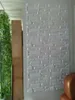 Grönt material för garage 3d pvc väggpanel bra seghet interiör paneler kök väggbräda