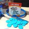 Gratis frakt lärande kort med huvudband gissningskort spel lärande engelska multiplayer brädspel förälder-barn pussel leksak